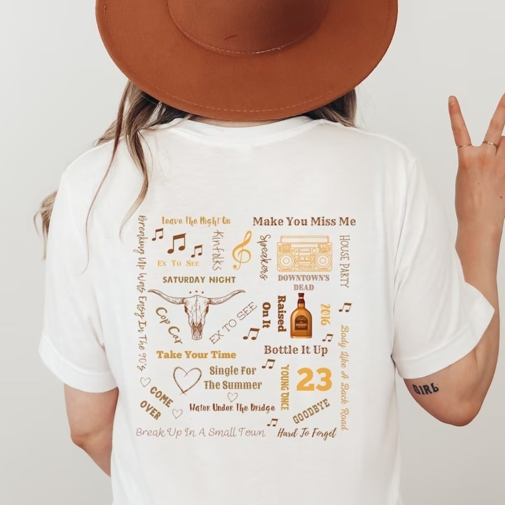 Sam Hunt Shirt, Sam Hunt Concert Shirt, Country Song Shirt